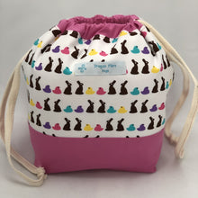 Load image into Gallery viewer, Small Sack - Chocolate Bunnies - Colour Blocked