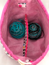 Load image into Gallery viewer, Small Sack - Chocolate Bunnies - Colour Blocked