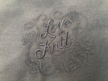 Load image into Gallery viewer, Embroidery Sack - Love to Knit