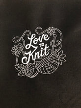 Load image into Gallery viewer, Embroidery Sack - Love to Knit