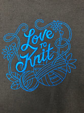 Load image into Gallery viewer, Embroidery Sack - Love to Knit