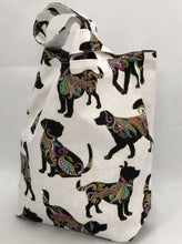 Load image into Gallery viewer, Knot Bag - Metallic Dog On It
