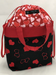 Tote Bag - Intertwined Hearts