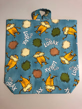 Load image into Gallery viewer, Knot Bag - Made with The Lorax Fabric
